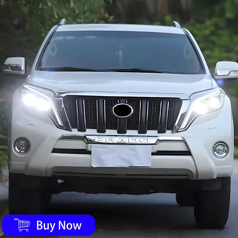 Для Toyota Prado 2014-2017 автомобильная фара, авто передняя лампа, светодиодная сборка, обновление, высокая конфигурация, дизайн, стильные аксессуары
Для Toyota Prado 2014-2017 автомобильная фара, авто передняя лампа, светодиодная сборка, обновление, высокая конфигурация, дизайн, стильные аксессуары