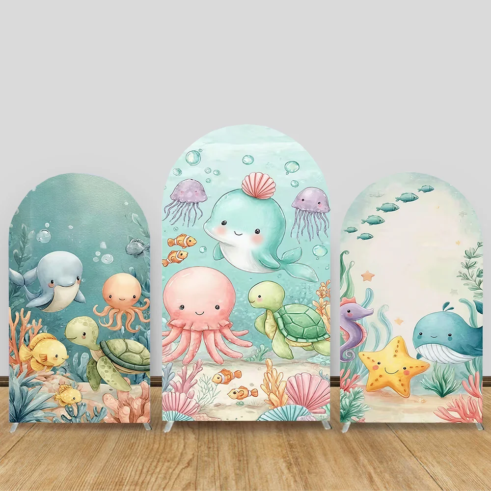Custom 2-Sided Underwater Sea Mermaid Kids Birthday Party Baby Shower Cover Chiara Arch Background Decor Backdrop Photo
Custom 2-Sided Underwater Sea Mermaid Kids Birthday Party Baby Shower Cover Chiara Arch Background Decor Backdrop Photo