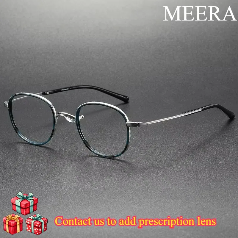 1824 Luxury Pure Titanium Men and Women Eyeglasses Frame Retro Round Big Wide-rimmed Optical Prescription Glasses
1824 Luxury Pure Titanium Men and Women Eyeglasses Frame Retro Round Big Wide-rimmed Optical Prescription Glasses