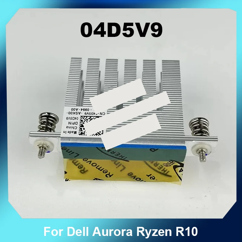 04D5V9 VR Cooling Module Heatsink For Dell Aurora Ryzen R10 4D5V9
04D5V9 VR Cooling Module Heatsink For Dell Aurora Ryzen R10 4D5V9