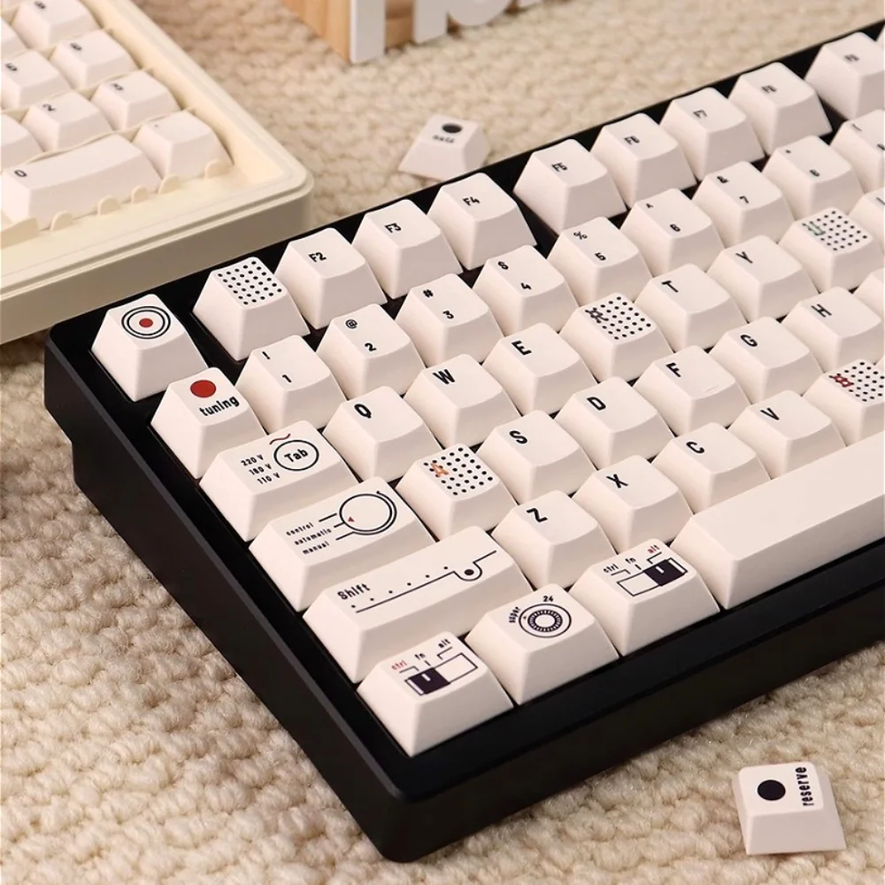 Simple Personality Cherry PBT Keycaps 144 Keys White for 60/80/87/98/104/108 Mechanical Keyboards
Simple Personality Cherry PBT Keycaps 144 Keys White for 60/80/87/98/104/108 Mechanical Keyboards