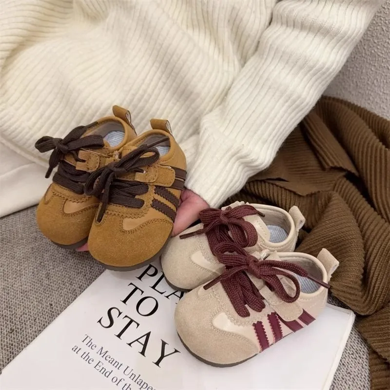 Baby Walking Shoes Boys Girls Soft Soles Anti-skid Children's Casual Sneaker Shoes Breathable Cow Suede Toddler Prewalker Shoes
Baby Walking Shoes Boys Girls Soft Soles Anti-skid Children's Casual Sneaker Shoes Breathable Cow Suede Toddler Prewalker Shoes