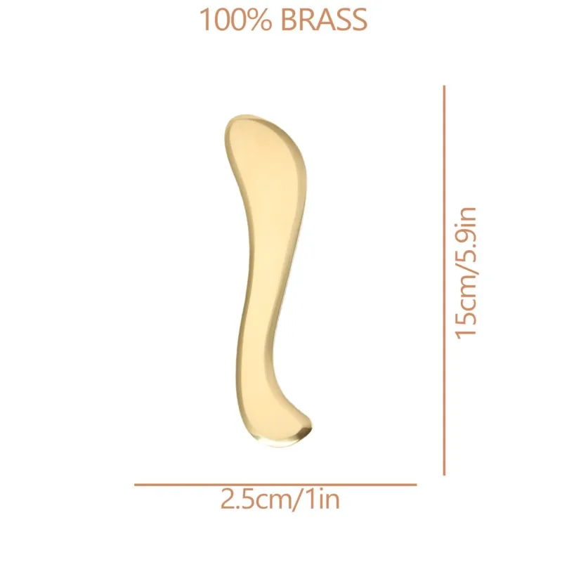 Copper Gua Sha metal massager stick guasha massage body eye ear Skin scraping beauty health universal massage mammary tool
Copper Gua Sha metal massager stick guasha massage body eye ear Skin scraping beauty health universal massage mammary tool