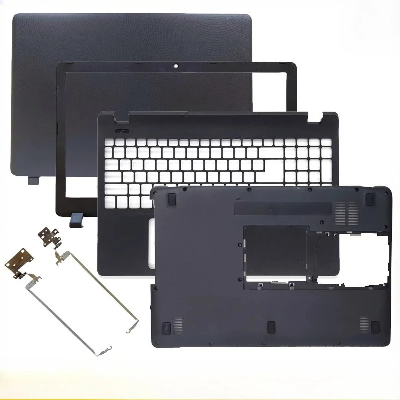 New For Acer Aspire ES1-523 ES1-532 ES1-532G ES1-533 ES1-572 LCD Back Cover Front Bezel Hinges Palmrest Cover Bottom Case Black 
New For Acer Aspire ES1-523 ES1-532 ES1-532G ES1-533 ES1-572 LCD Back Cover Front Bezel Hinges Palmrest Cover Bottom Case Black