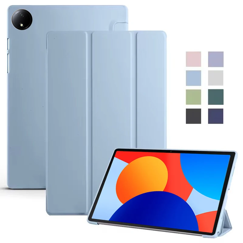Чехол для Xiaomi Redmi Pad 8,7, чехол из искусственной кожи, мягкий силиконовый чехол-подставка с задней панелью для Funda Redmi Pad SE 4G 8,7 дюйма
Чехол для Xiaomi Redmi Pad 8,7, чехол из искусственной кожи, мягкий силиконовый чехол-подставка с задней панелью для Funda Redmi Pad SE 4G 8,7 дюйма