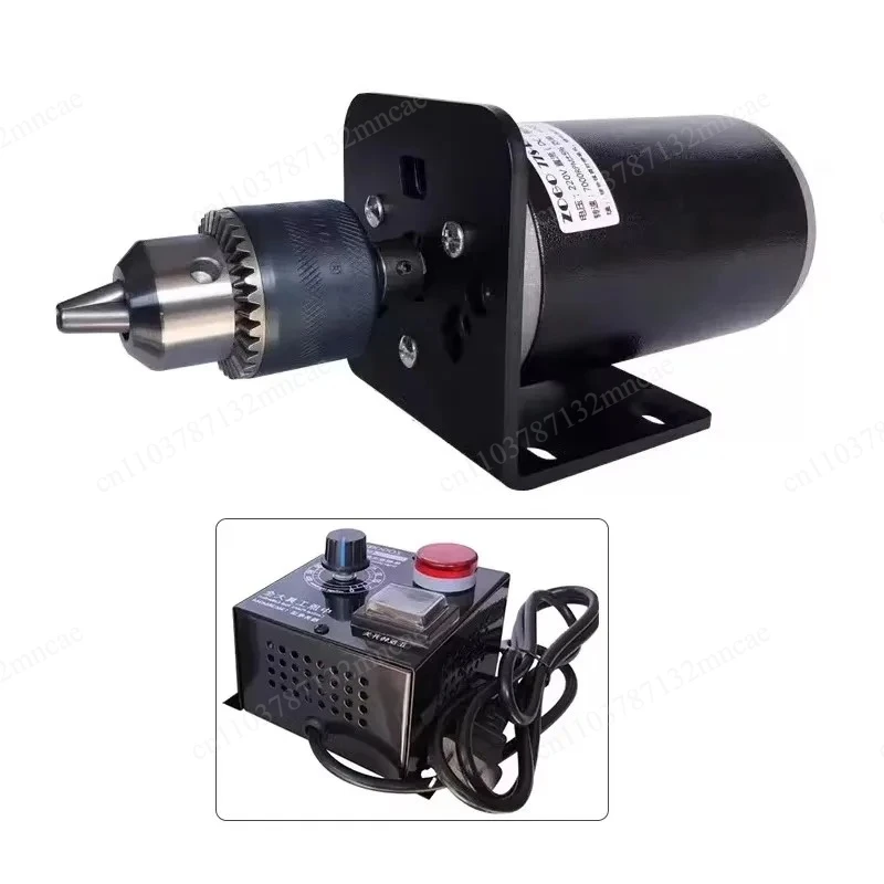220V 400W 7000RPM B12 B16 Drill Chuck Adjustable Speed Electric Drill High Speed Small Bench Drill DC Motor Set
220V 400W 7000RPM B12 B16 Drill Chuck Adjustable Speed Electric Drill High Speed Small Bench Drill DC Motor Set