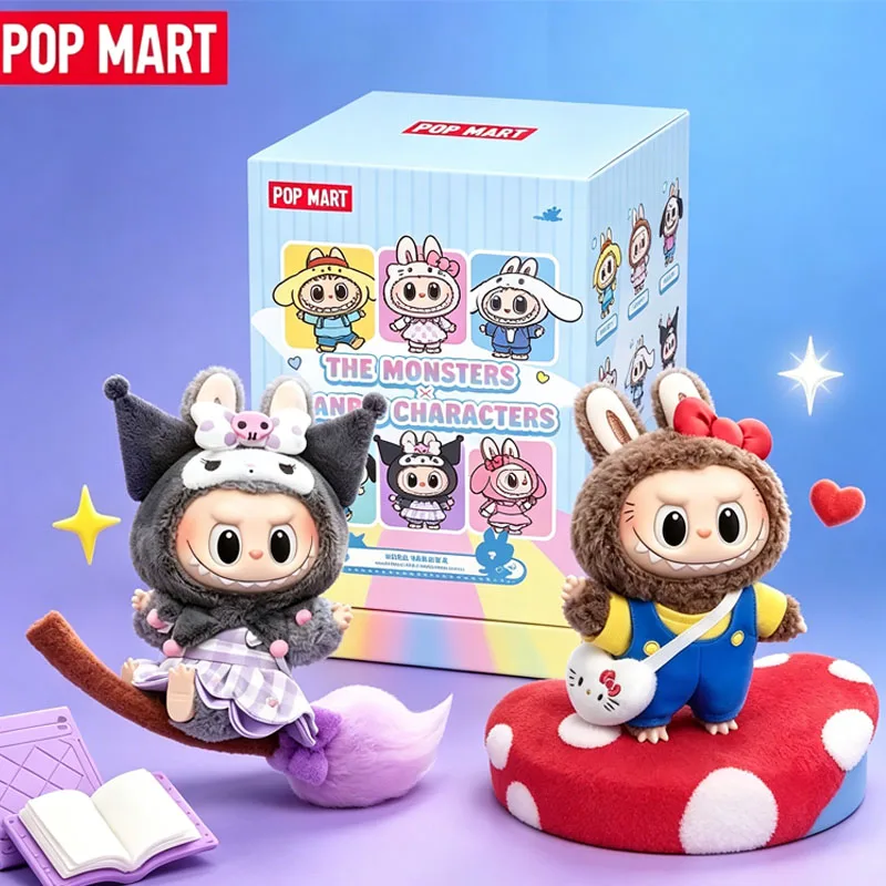 POP MART LABUBU THE MONSTERS SANRIO CHARACTERS Серия виниловых плюшевых игрушек в закрытых коробках, коллекционные фигурки, кавайные украшения для дома
POP MART LABUBU THE MONSTERS SANRIO CHARACTERS Серия виниловых плюшевых игрушек в закрытых коробках, коллекционные фигурки, кавайные украшения для дома