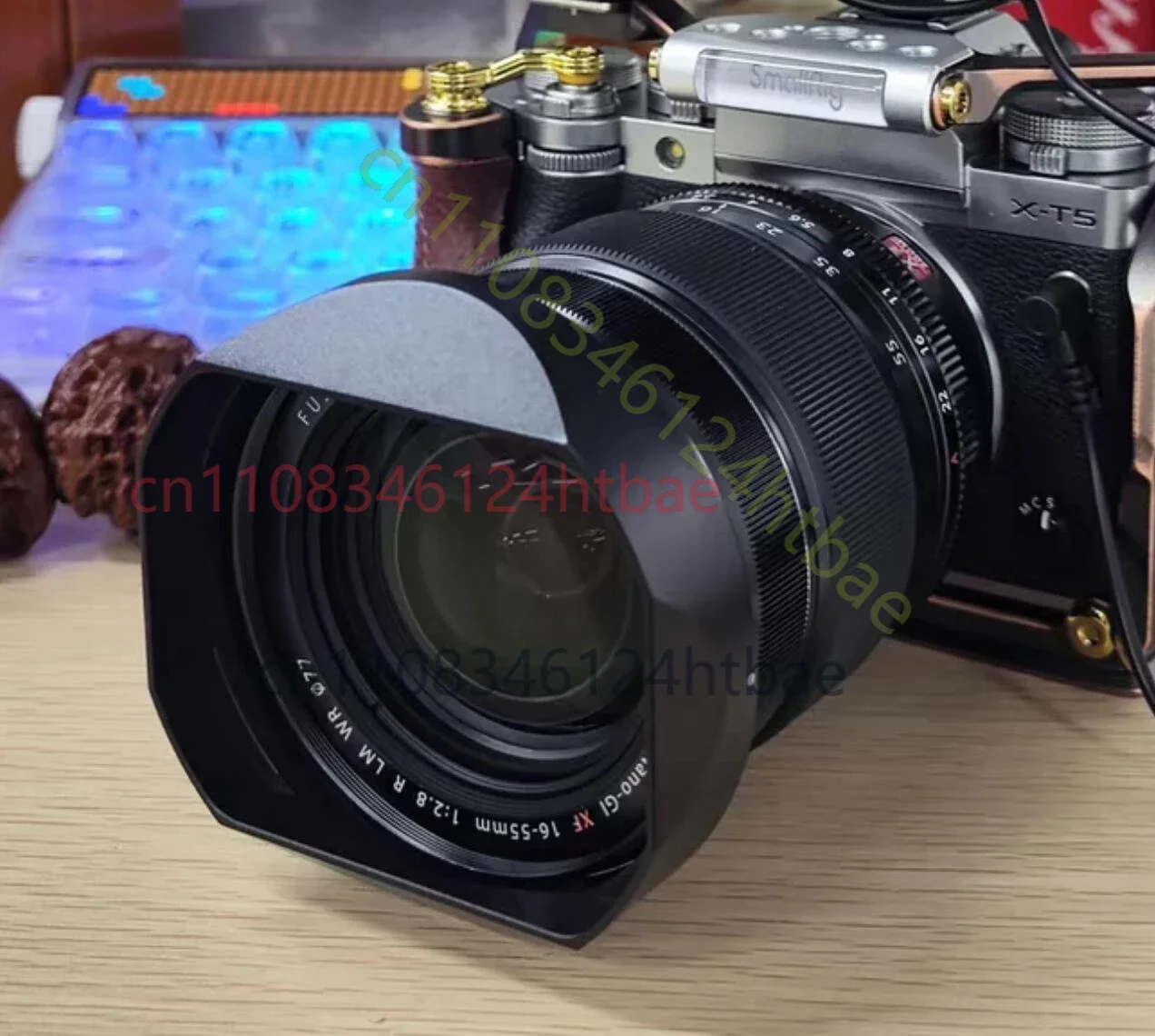 Metal Aluminium alloy Lens Hood for Fujifilm XF16-55mm F2.8 R LM WR Lens Hood
Metal Aluminium alloy Lens Hood for Fujifilm XF16-55mm F2.8 R LM WR Lens Hood