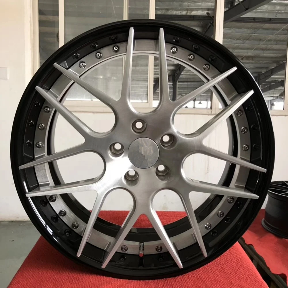 Forged 2-Piece Brush Spokes Black Lip Finish Universal 5-Hole 19-20 Inch Alloy Wheel Rims for Au di A4 A5 A6 A7 A8 New
Forged 2-Piece Brush Spokes Black Lip Finish Universal 5-Hole 19-20 Inch Alloy Wheel Rims for Au di A4 A5 A6 A7 A8 New