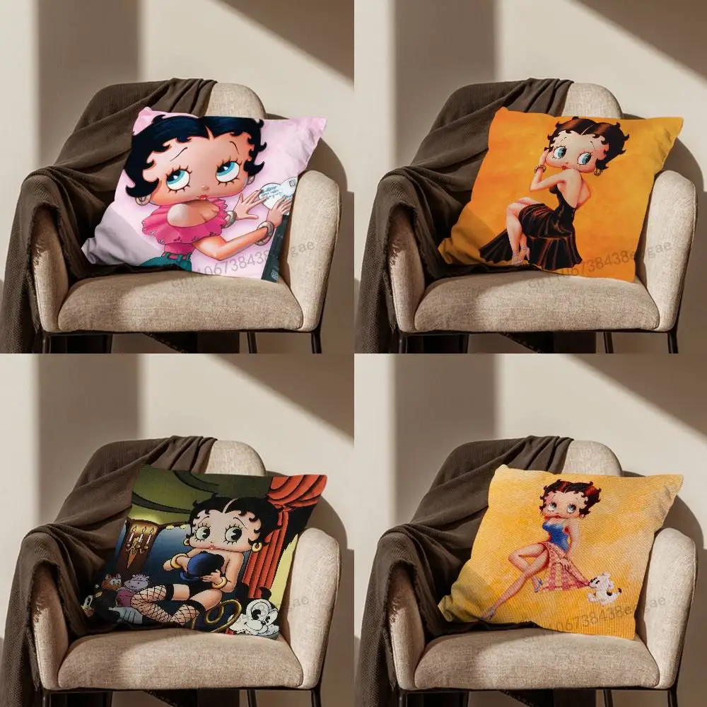Cute B-Bettys B-Boops Pillow Case For Room Sofa Cushion Cover Suitable For Home Bedroom Decoration And Protector
Cute B-Bettys B-Boops Pillow Case For Room Sofa Cushion Cover Suitable For Home Bedroom Decoration And Protector