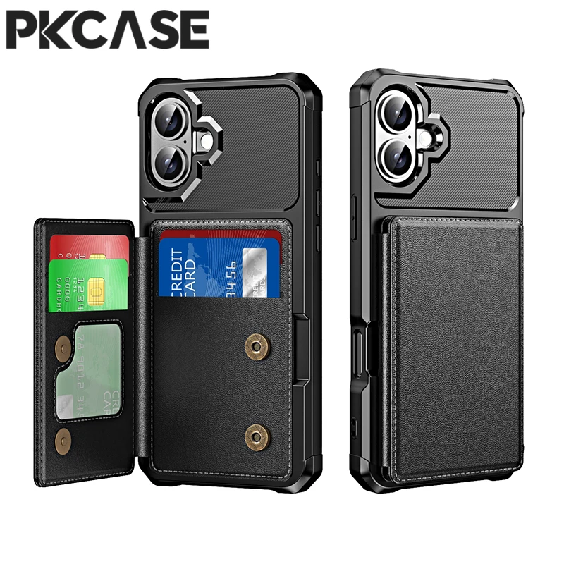 PKCASE Left-Right Flip Card Slot Wallet Phone Case For iPhone 16 15 14 Pro Max Leather Back Cover For iPhone 16e 16 15 14 Plus
PKCASE Left-Right Flip Card Slot Wallet Phone Case For iPhone 16 15 14 Pro Max Leather Back Cover For iPhone 16e 16 15 14 Plus