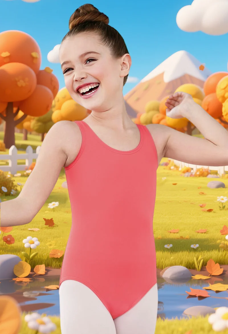 Girls Tank Dance Leotards Sleeveless Gymnastics suit Bodysuit Biketard Children Nylon Spandex Ballet Costumes Dancewear Kids Boy
Girls Tank Dance Leotards Sleeveless Gymnastics suit Bodysuit Biketard Children Nylon Spandex Ballet Costumes Dancewear Kids Boy
