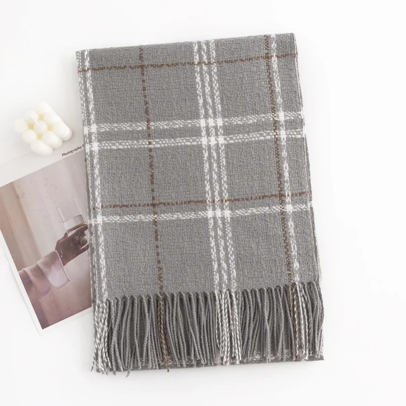 New Cashmere-likeTwill Plaid Scarf Women Men-Autumn Winter Vintage Thick Shawl Hijab, Versatile Hair Wrap & Fashion Neck Warmer
New Cashmere-likeTwill Plaid Scarf Women Men-Autumn Winter Vintage Thick Shawl Hijab, Versatile Hair Wrap & Fashion Neck Warmer