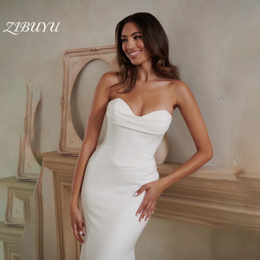 ZIBUYU Customized Elegant Romantic Wedding Dress Off The Shoulder Sweetheart Neck 3D Floral Applique Satin A-Line Bridal Gowns
ZIBUYU Customized Elegant Romantic Wedding Dress Off The Shoulder Sweetheart Neck 3D Floral Applique Satin A-Line Bridal Gowns