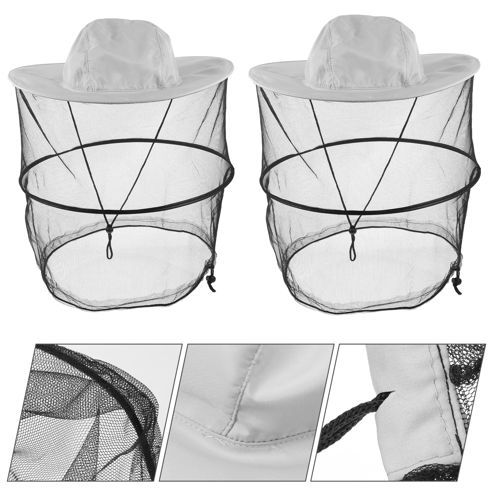 2pcs Beekeeping Hat Sun Protection Professional Breathable Foldable Head Net For Hiking Fishing Outdoor Travel Light Grey
2pcs Beekeeping Hat Sun Protection Professional Breathable Foldable Head Net For Hiking Fishing Outdoor Travel Light Grey