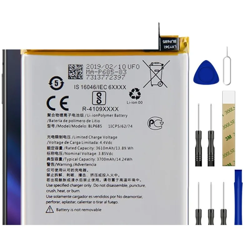 Suitable for 6T A6013 A6010 Replacement BLP685 Battery, High Quality 1 Piece -
Suitable for 6T A6013 A6010 Replacement BLP685 Battery, High Quality 1 Piece -