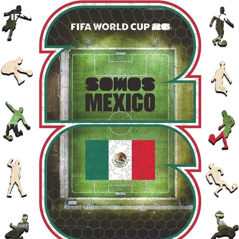 FIFA World Cup 2026 Official Stadium Puzzles - Mexico Edition 200-Piece Wooden Puzzles for Adults Officially Licensed Fans Gift
FIFA World Cup 2026 Official Stadium Puzzles - Mexico Edition 200-Piece Wooden Puzzles for Adults Officially Licensed Fans Gift