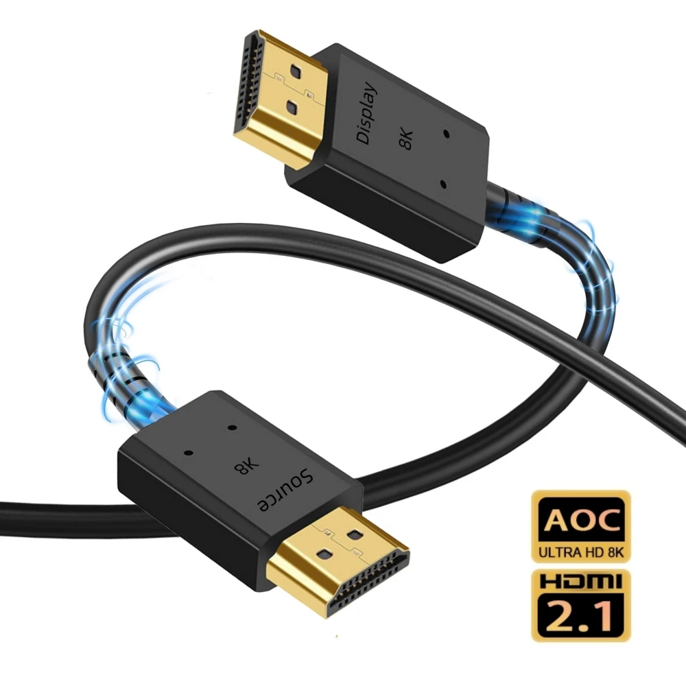 8K Cable HDMI 2.1 Fiber Optical Cable 4K 120Hz 2.0 Ultra High Speed 48Gbps HDR eARC 3D HDCP 5M 10M 15M 20M 30M For Projector TV
8K Cable HDMI 2.1 Fiber Optical Cable 4K 120Hz 2.0 Ultra High Speed 48Gbps HDR eARC 3D HDCP 5M 10M 15M 20M 30M For Projector TV