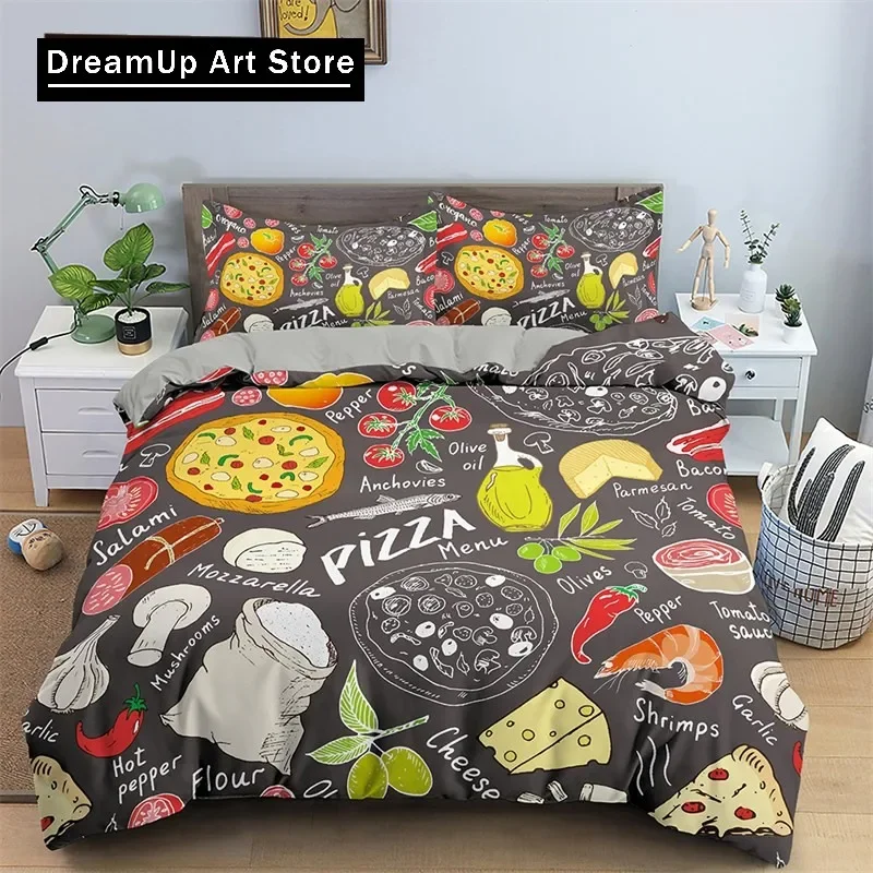 Hamburger Bedding Set Snack Pattern Duvet Cover Twin King For Boys Adults Decor Microfiber 3D Donut Quilt Cover With Pillowcases
Hamburger Bedding Set Snack Pattern Duvet Cover Twin King For Boys Adults Decor Microfiber 3D Donut Quilt Cover With Pillowcases