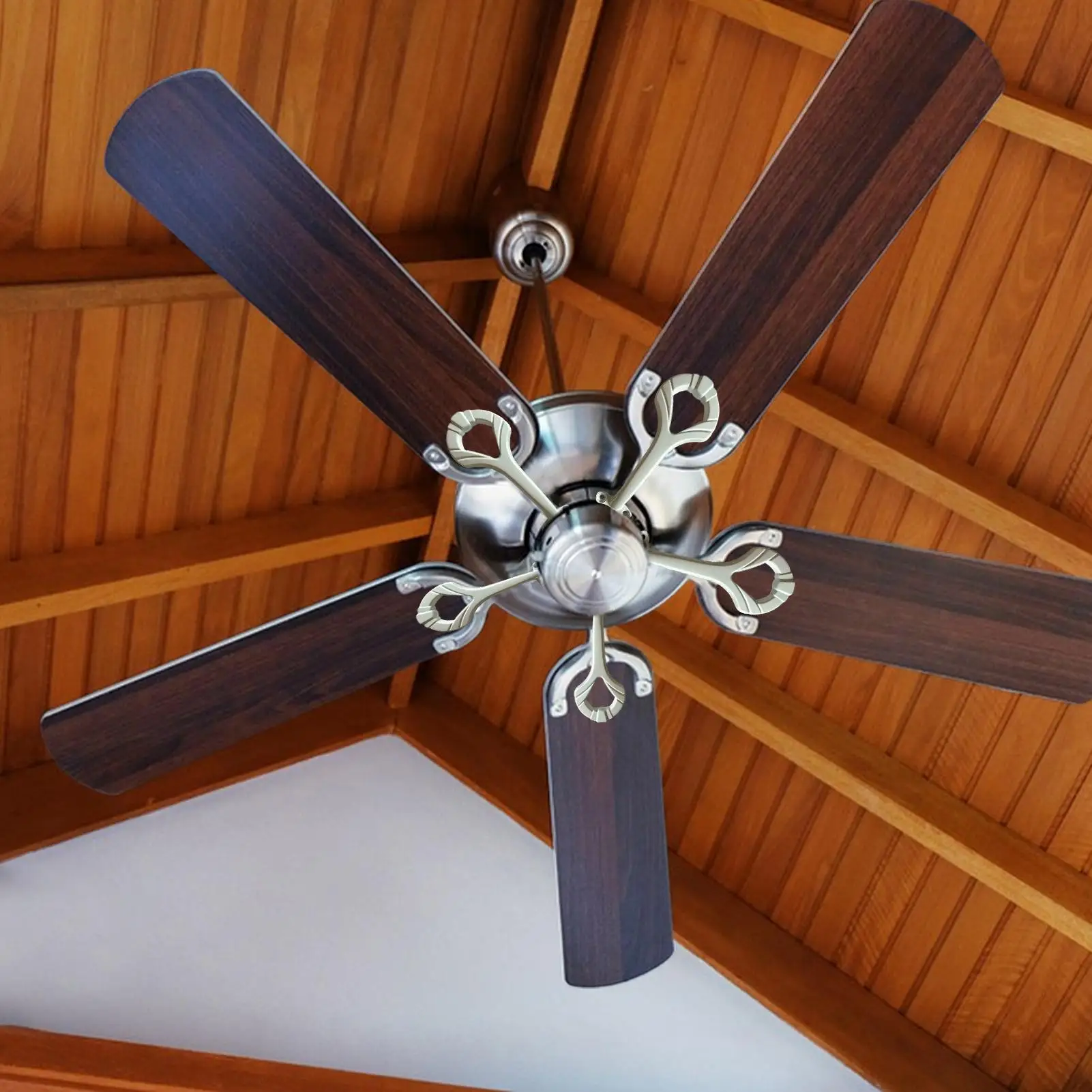 Комплект из 5 алюминиевых соединителей для потолочного вентилятора, кронштейны для крепления вентилятора для дома, спальни, кухни, гаража, для использования внутри и снаружи помещений
Комплект из 5 алюминиевых соединителей для потолочного вентилятора, кронштейны для крепления вентилятора для дома, спальни, кухни, гаража, для использования внутри и снаружи помещений