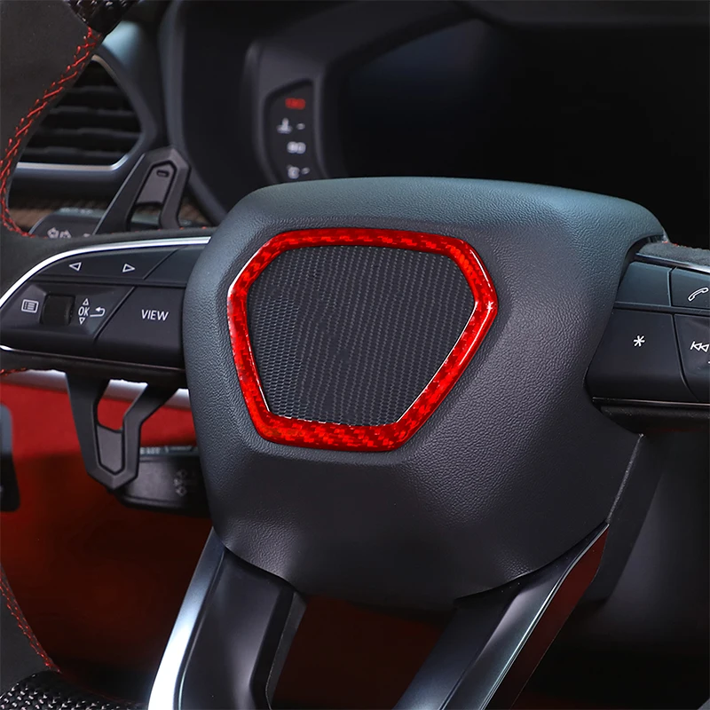 For Lamborghini URUS Urus SE 2018-2023 Real Carbon Fiber Car Steering Wheel Decorative Cover Sticker Car Accessories
For Lamborghini URUS Urus SE 2018-2023 Real Carbon Fiber Car Steering Wheel Decorative Cover Sticker Car Accessories