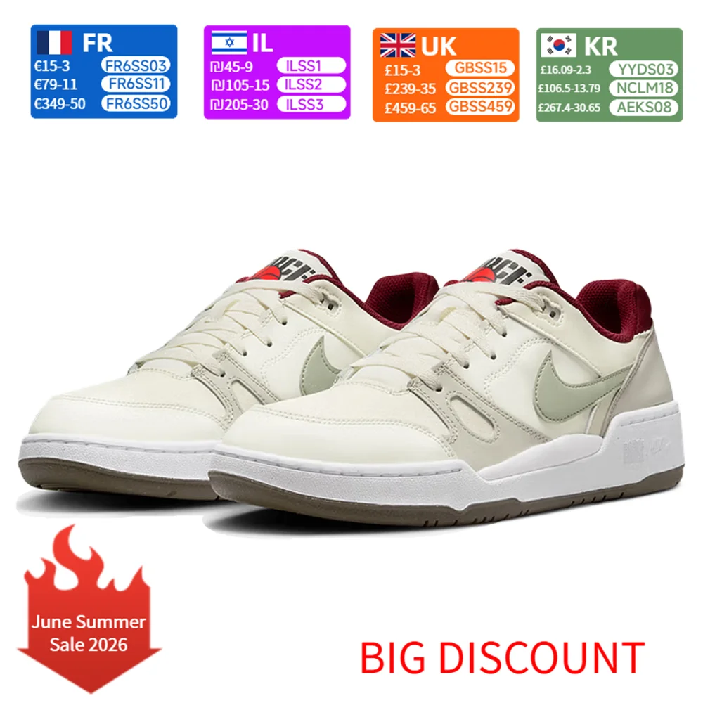 Nike Full Force LOW Comfortable and Versatile “Year of the Snake Limited Edition” Lightweight Skate Shoes Men's IB4612-131
Nike Full Force LOW Comfortable and Versatile “Year of the Snake Limited Edition” Lightweight Skate Shoes Men's IB4612-131