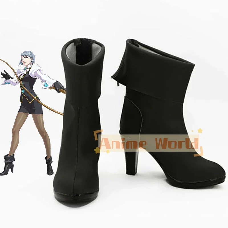 Ace Attorney Franziska von Karma Обувь для косплея Хэллоуин Карнавальные ботинки на заказ
Ace Attorney Franziska von Karma Обувь для косплея Хэллоуин Карнавальные ботинки на заказ