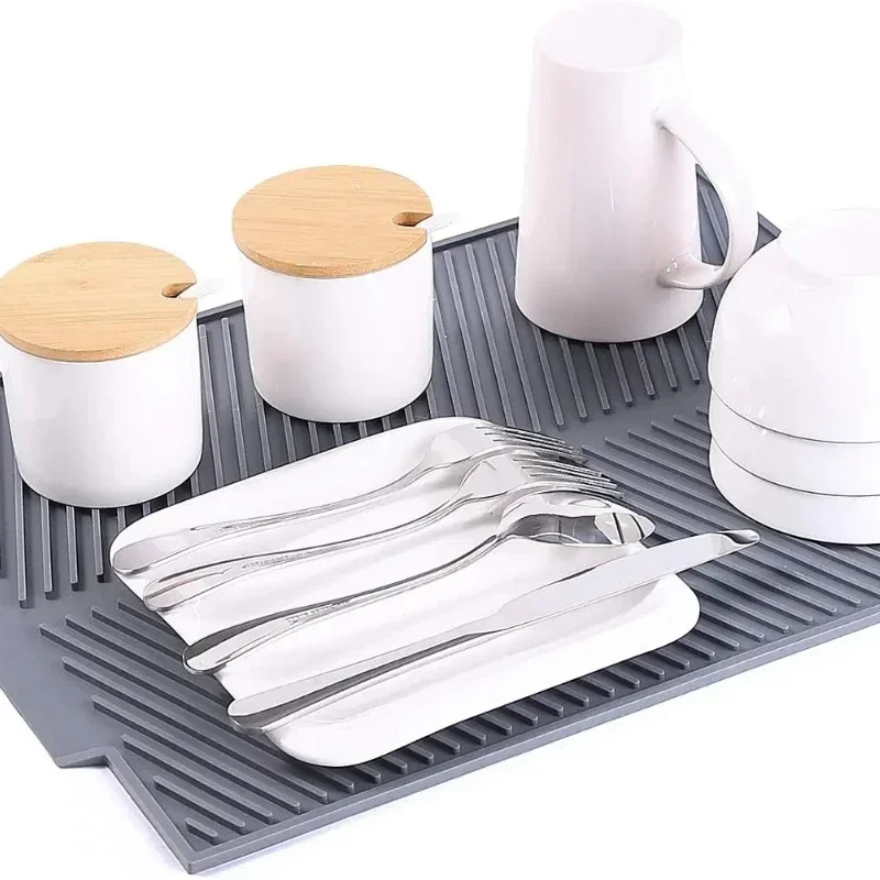 Silicone Dish Draining Mat Silicone Dish Draining Mat Kitchen Pans Washing Up Drying Board Pad Drainer Tray Dish Draining Mat
Silicone Dish Draining Mat Silicone Dish Draining Mat Kitchen Pans Washing Up Drying Board Pad Drainer Tray Dish Draining Mat