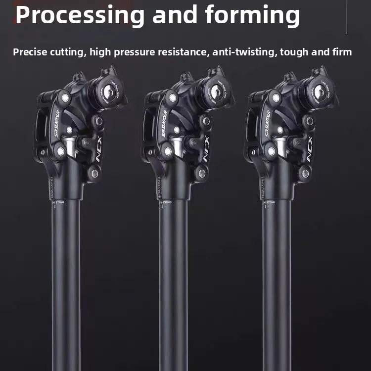 SR Suntour NCX Bicycle Damping Suspension Seat Post Mountain Bike 50mm Travel 27.2/28.6/30.0/30.4/30.9/31.6/33.9*350mm Seat Tube
SR Suntour NCX Bicycle Damping Suspension Seat Post Mountain Bike 50mm Travel 27.2/28.6/30.0/30.4/30.9/31.6/33.9*350mm Seat Tube