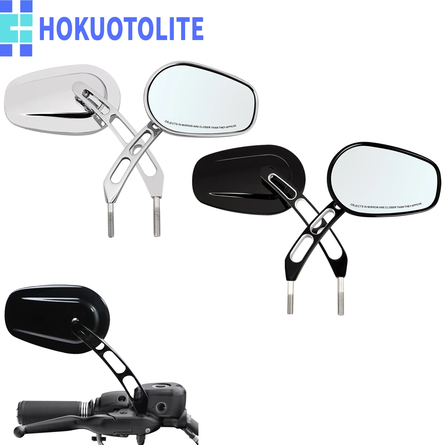 8mm 5/16'' Motorcycle Rear View Side Mirrors For Harley Touring Road King Street Glide Dyna Softail Sportster 883 Fat Boy Honda
8mm 5/16'' Motorcycle Rear View Side Mirrors For Harley Touring Road King Street Glide Dyna Softail Sportster 883 Fat Boy Honda