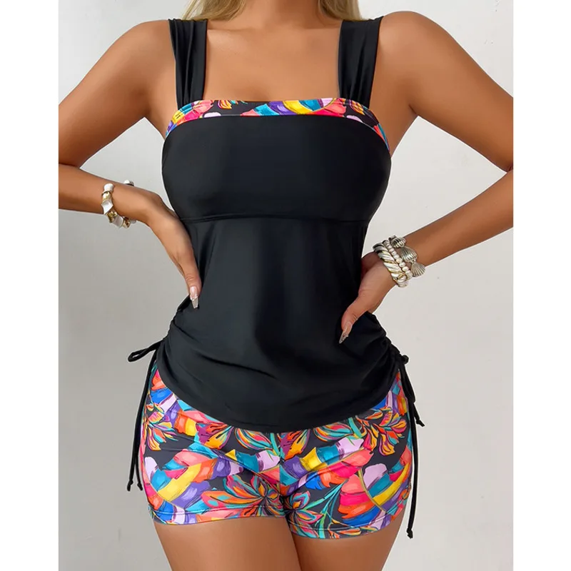 Summer Swimsuits Tankini Set Female Swimwear Push Up For Beach Swimming Wear Two-Piece Bathing Suits Pool Women's Swimming Suit
Summer Swimsuits Tankini Set Female Swimwear Push Up For Beach Swimming Wear Two-Piece Bathing Suits Pool Women's Swimming Suit