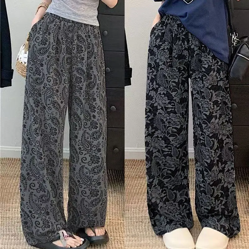 Wide Leg Pants Y2K Black Irregular Womens Fall Canvas Wide-Legged Boho Amekaji Vintage Lined Jacquard Plaid Velvet Flap Banded
Wide Leg Pants Y2K Black Irregular Womens Fall Canvas Wide-Legged Boho Amekaji Vintage Lined Jacquard Plaid Velvet Flap Banded