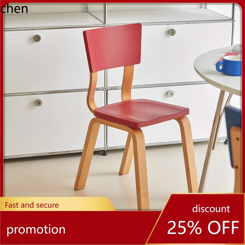 CZ small apartment dining chair i log style minimalist backrest chair
CZ small apartment dining chair i log style minimalist backrest chair