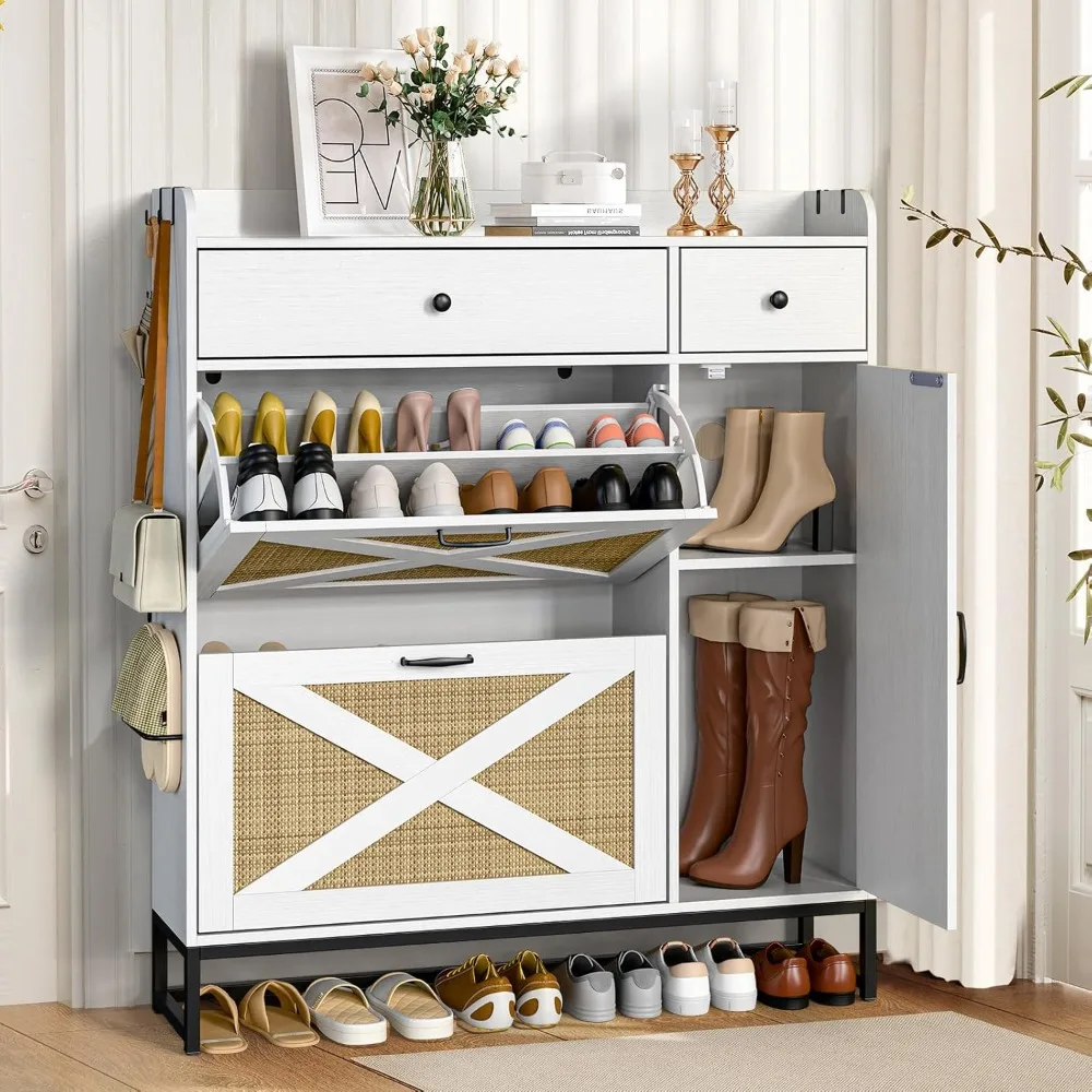 с 2 шкафами для фильмов, 2 выдвижными ящиками и 1 боковым шкафом, отдельно стоящим шкафом-органайзером для хранения обуви.
с 2 шкафами для фильмов, 2 выдвижными ящиками и 1 боковым шкафом, отдельно стоящим шкафом-органайзером для хранения обуви.