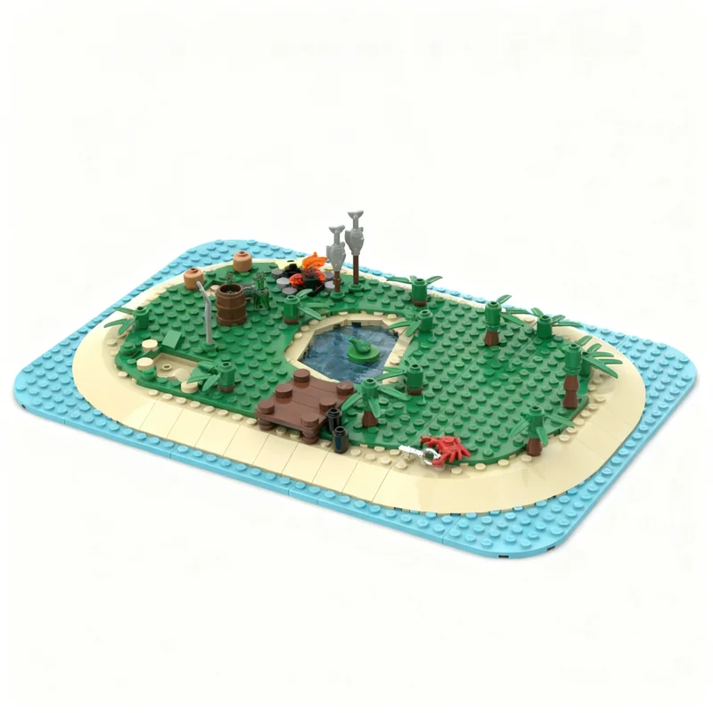 NEW 328PCS MOC Pirate Sailing Forbidden Island Base Model Premium Display Assembly Building Blocks DIY Creative Gift Building
NEW 328PCS MOC Pirate Sailing Forbidden Island Base Model Premium Display Assembly Building Blocks DIY Creative Gift Building