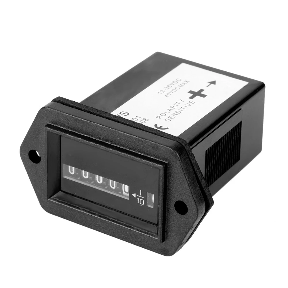 DC12-36V Hour Meter Gauge for Truck Boat Car Tractor Universal Engine Timer Recording Tool OEM Replacement
DC12-36V Hour Meter Gauge for Truck Boat Car Tractor Universal Engine Timer Recording Tool OEM Replacement
