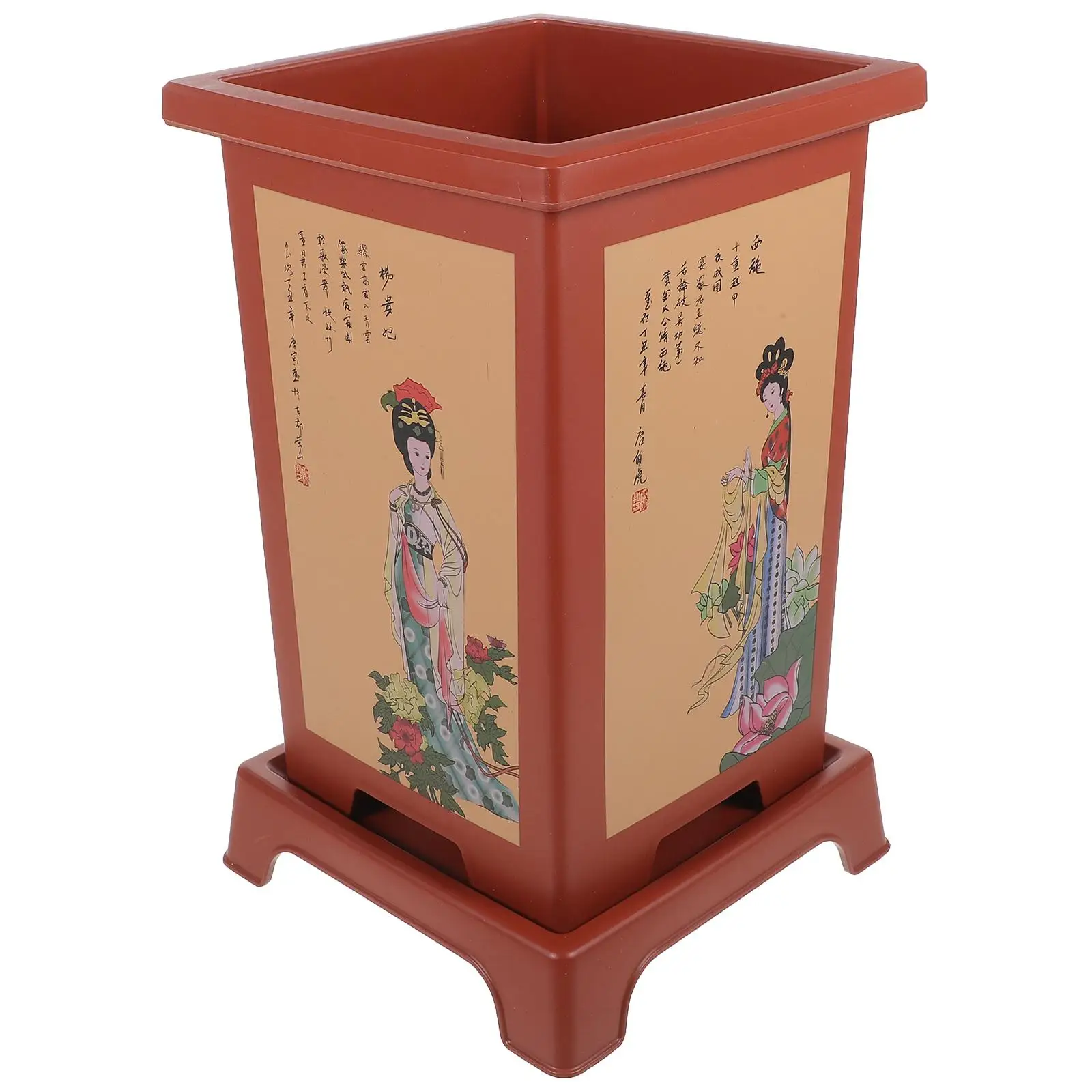 Imitation Purple Sand Flowerpot Retro Resin Planters for Indoor Orchid Nursery Pot Breathing Design Practical Use Spring Decor
Imitation Purple Sand Flowerpot Retro Resin Planters for Indoor Orchid Nursery Pot Breathing Design Practical Use Spring Decor