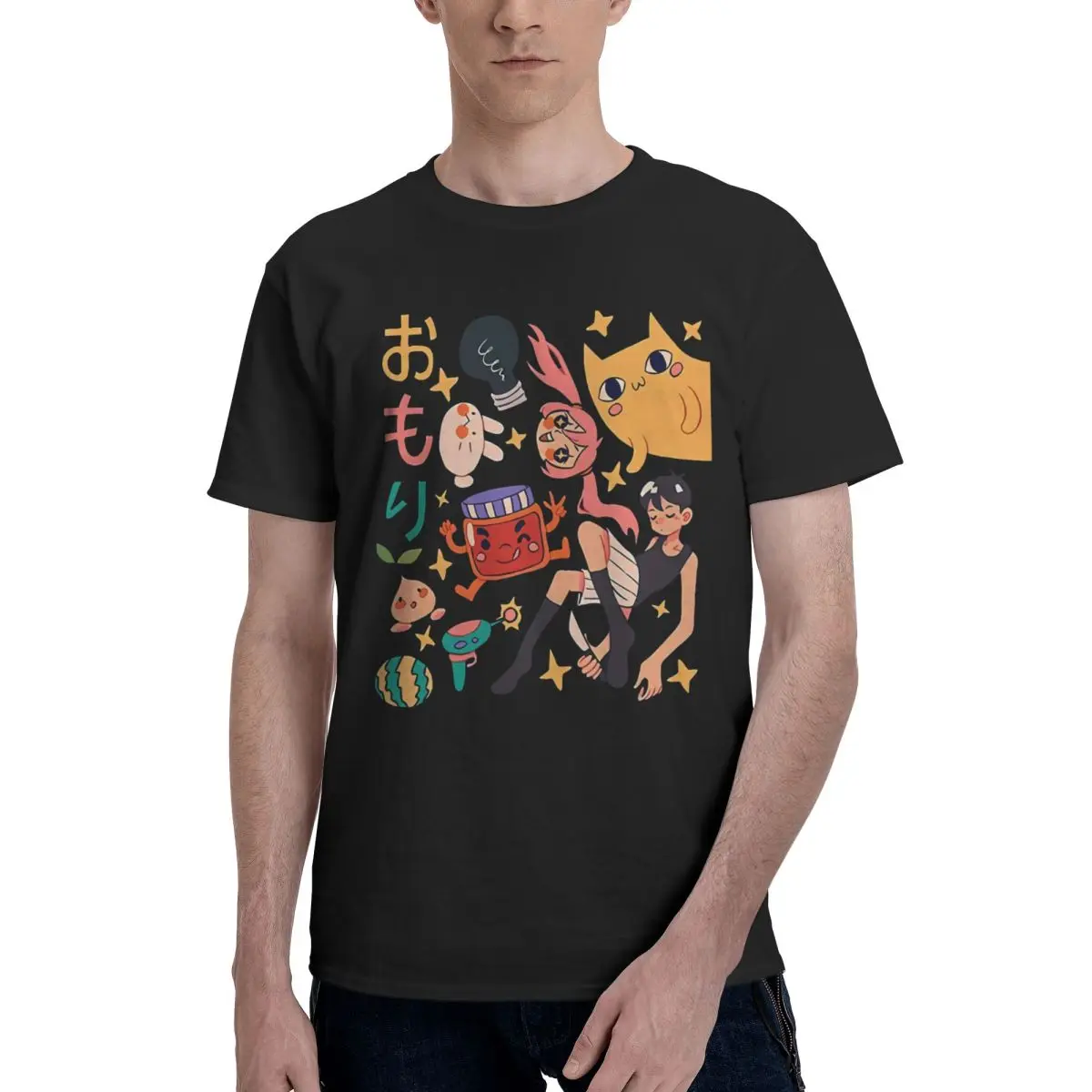 Omori, Vintage 90s, Harajuku 100% Cotton Casual Breathable Confortable Tshirt High End Men's Clothing Men's Tops
Omori, Vintage 90s, Harajuku 100% Cotton Casual Breathable Confortable Tshirt High End Men's Clothing Men's Tops