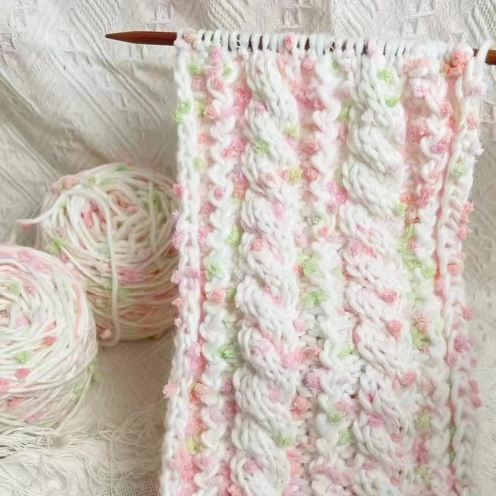 250g 5pcs Rainbow Candy Yarn Handmade DIY Weaving Scarf Colorful Bean Hand Mixed Thread Colorful Dots Milk Cotton
250g 5pcs Rainbow Candy Yarn Handmade DIY Weaving Scarf Colorful Bean Hand Mixed Thread Colorful Dots Milk Cotton