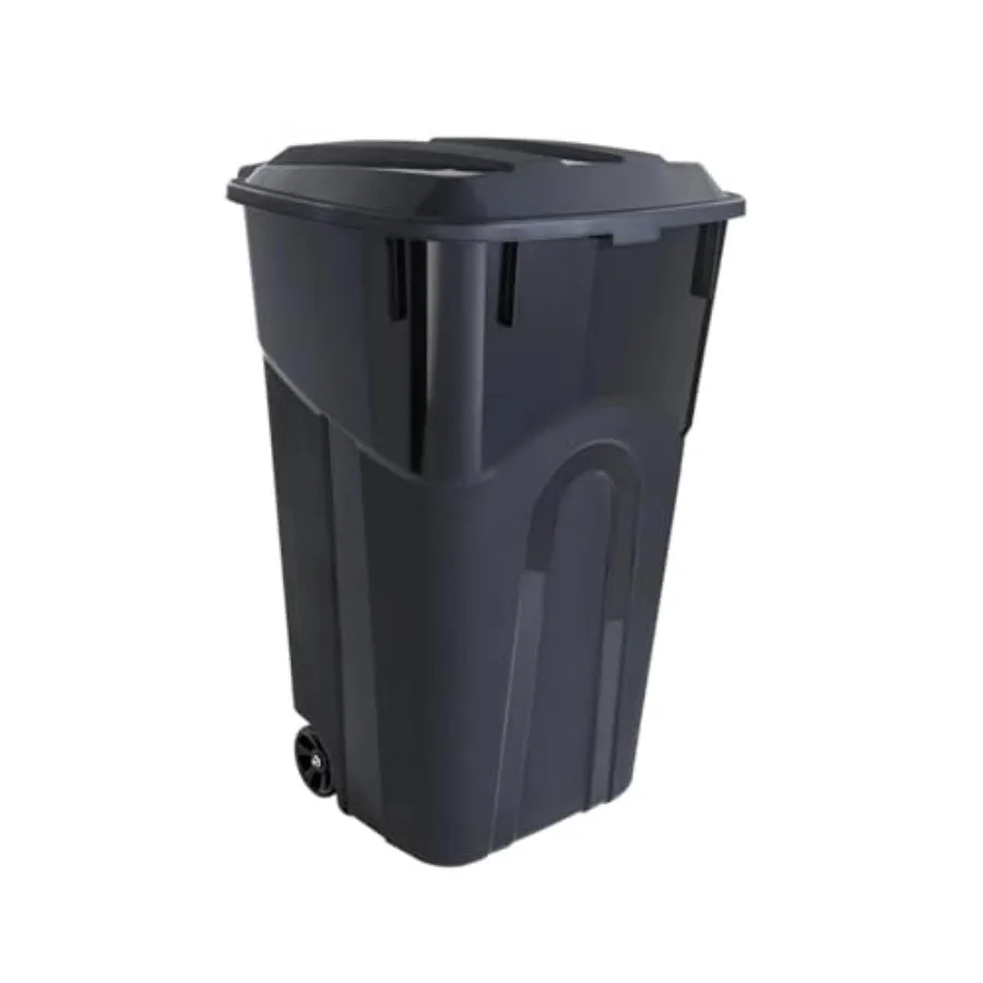 32 Gallon Outdoor Garbage Can with Attached Snap-Lock Lid and Rugged Wheels, Heavy-Duty Plastic Trash Bin for Backyard, Garage,
32 Gallon Outdoor Garbage Can with Attached Snap-Lock Lid and Rugged Wheels, Heavy-Duty Plastic Trash Bin for Backyard, Garage,