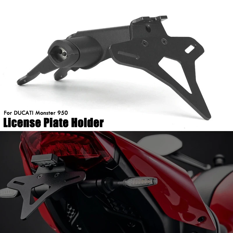 Держатель номерного знака мотоцикла, фиксатор крыла, задний короткий хвост, аккуратный кронштейн со светодиодной подсветкой для DUCATI Monster 937 950 SP 2021-2025
Держатель номерного знака мотоцикла, фиксатор крыла, задний короткий хвост, аккуратный кронштейн со светодиодной подсветкой для DUCATI Monster 937 950 SP 2021-2025