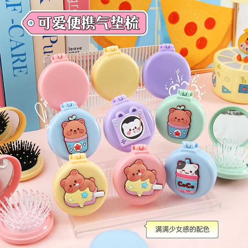 2025 new air cushion comb cute cartoon folding makeup mirror comb special massage for girls air cushion mini
2025 new air cushion comb cute cartoon folding makeup mirror comb special massage for girls air cushion mini