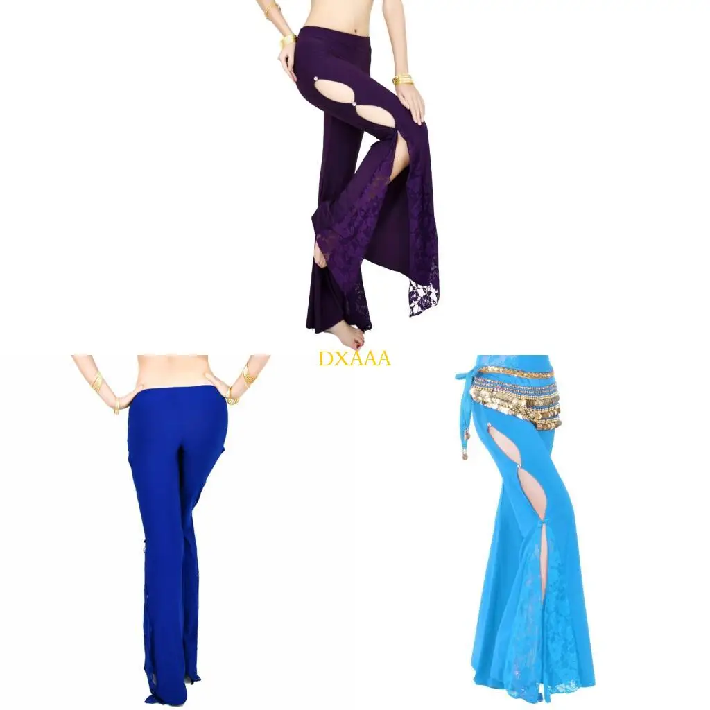 DXAA Breathable Nylon Belly Dance Pants High Elastic Waistband Practice Trousers for Professional Performers and Daily
DXAA Breathable Nylon Belly Dance Pants High Elastic Waistband Practice Trousers for Professional Performers and Daily