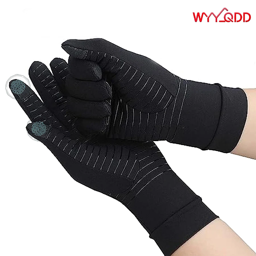 1/2 Pairs Copper Compression Gloves with Touchscreen Capability Breathable,Non-Slip Grip for Work & Leisure,Washable & Reusable
1/2 Pairs Copper Compression Gloves with Touchscreen Capability Breathable,Non-Slip Grip for Work & Leisure,Washable & Reusable