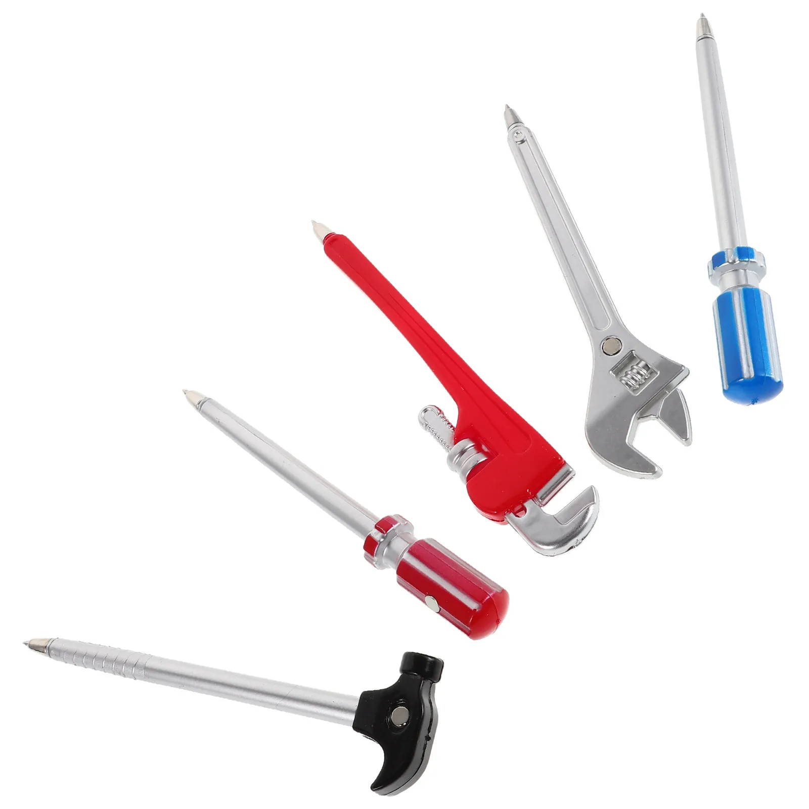 5Pcs Unique Tool Design Ballpoint Pens Fun Hardware Shapes Wrench Hammer Screwdriver School Office Comical Ballpoint Pens
5Pcs Unique Tool Design Ballpoint Pens Fun Hardware Shapes Wrench Hammer Screwdriver School Office Comical Ballpoint Pens