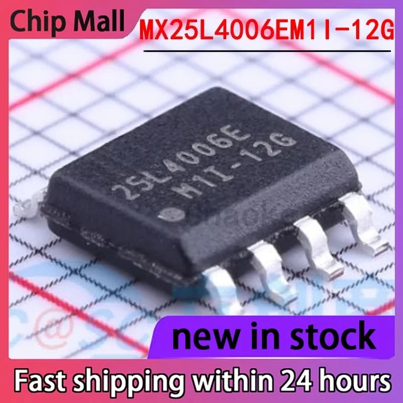 10PCS New MX25L4006EM1I-12G Package SOP8 Memory Chip IC
10PCS New MX25L4006EM1I-12G Package SOP8 Memory Chip IC