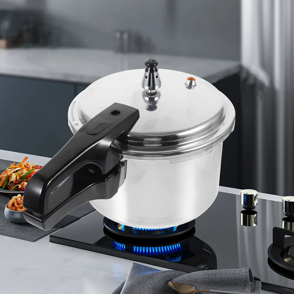 Pressure Cooker Aluminum Polished Composite Base Fast Healthy Cooking 2-In-1 Gas Induction Compatible Easy Clean
Pressure Cooker Aluminum Polished Composite Base Fast Healthy Cooking 2-In-1 Gas Induction Compatible Easy Clean