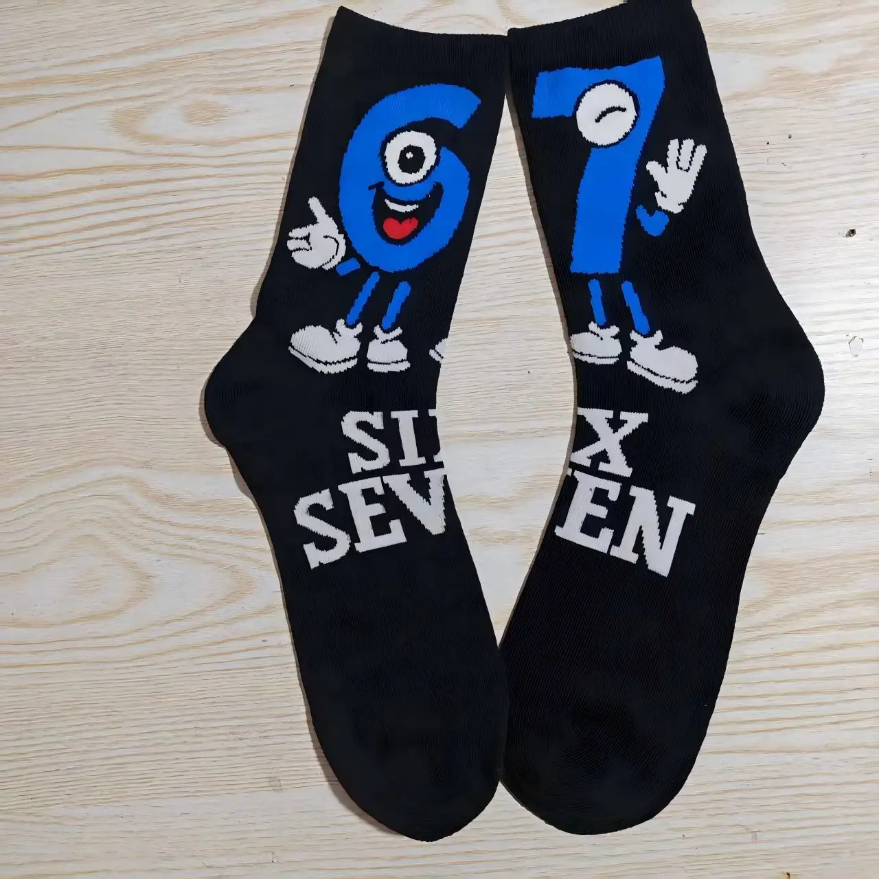 Cross Border New Arrival 67 Cartoon Number Socks Funny Letter Mens Mid Calf Socks
Cross Border New Arrival 67 Cartoon Number Socks Funny Letter Mens Mid Calf Socks