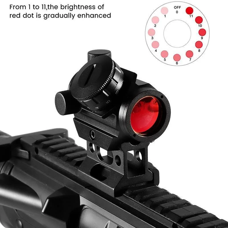 Тактический прицел 1x20 Red Dot Sight 4 MOA, маленький прицел с 1 дюймовым креплением, страйкбольный охотничий аксессуар Wargame T1G
Тактический прицел 1x20 Red Dot Sight 4 MOA, маленький прицел с 1 дюймовым креплением, страйкбольный охотничий аксессуар Wargame T1G