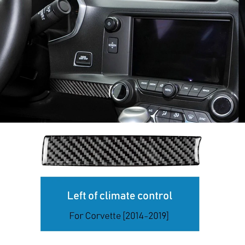 Carbon Fiber Center Console Trim For Corvette C7 2014-2019 Real Carbon Sticker Dashboard Decoration Accessories Car Parts
Carbon Fiber Center Console Trim For Corvette C7 2014-2019 Real Carbon Sticker Dashboard Decoration Accessories Car Parts